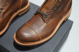 The Allegany Cap Toe - Tobacco Veg Tan (645) Factory Seconds