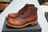 The Allegany Cap Toe - Tumbled Mahogany (645) Factory Seconds