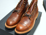 The Allegany Cap Toe - Tumbled Mahogany (645) Factory Seconds