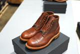 The Allegany Cap Toe - Tumbled Mahogany (645) Factory Seconds