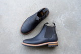 The Elmwood - Black Waxed Veg Tan (618) Factory Second