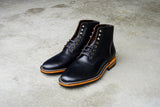 The Allen Stitchdown - Black Teacore veg Tan (618)