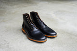 The Allen Stitchdown - Black Teacore veg Tan (618)