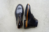 The Allen Stitchdown - Black Teacore veg Tan (618)