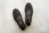 The Richmond Stitchdown - Dark Olive Waxed Rough-out (618) Factory Second