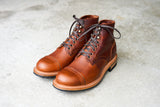 The Allegany Cap Toe - Tumbled Mahogany (645) Factory Second