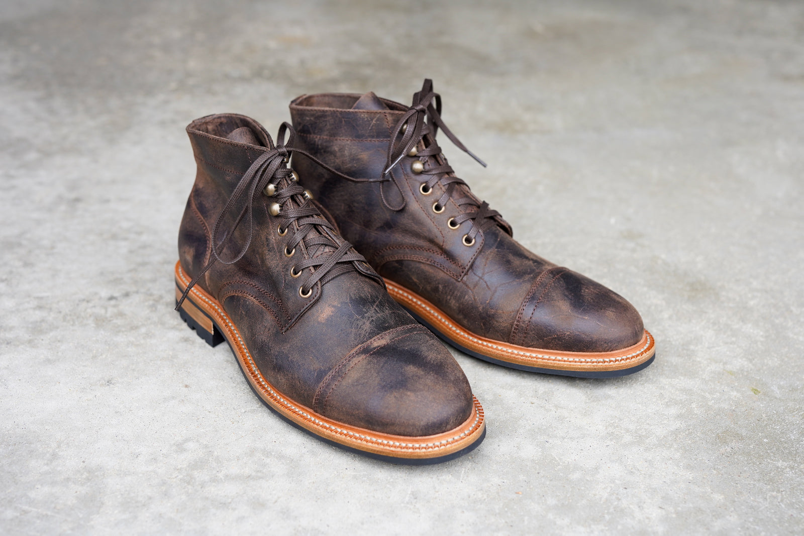 The Richmond - Beaver Fur Rambler (618) Wide – Parkhurst Brand LLC