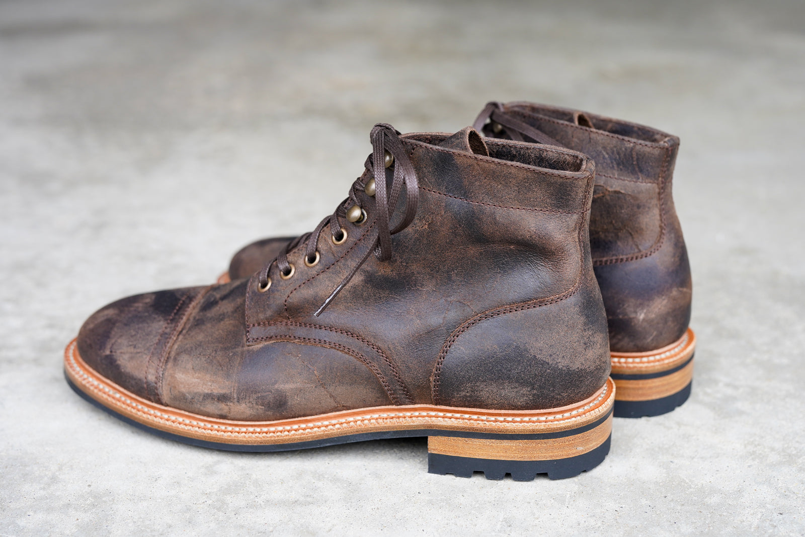 The Richmond - Beaver Fur Rambler (618) Wide – Parkhurst Brand LLC