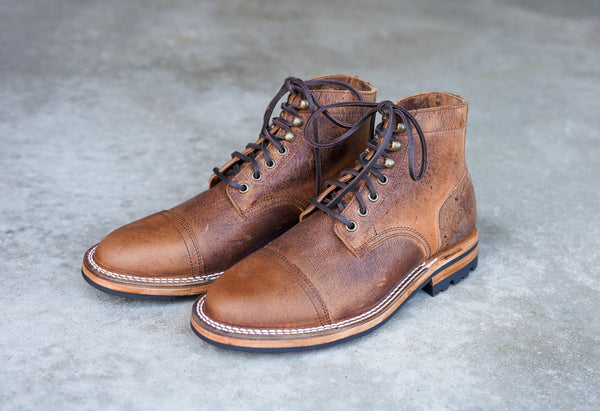 The Richmond Stitchdown - Stripped Pine Kudu (618) Wide