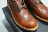 The Allegany Cap Toe - Tumbled Mahogany (645) Factory Seconds