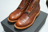 The Allegany Cap Toe - Tumbled Mahogany (645) Factory Seconds
