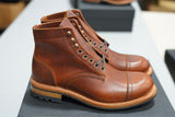 The Allegany Cap Toe - Tumbled Mahogany (645) Factory Seconds
