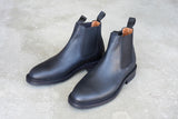 The Elmwood - All Black Waxed Veg Tan (618) Factory Sample