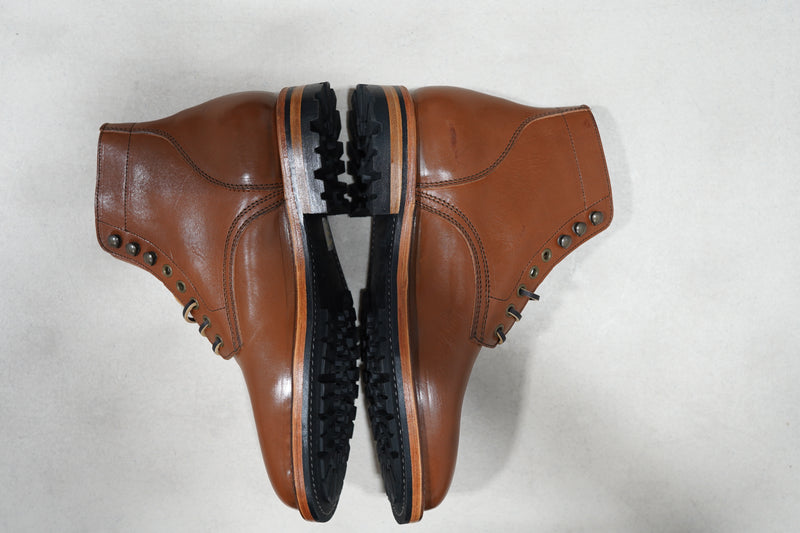 The Allen Stitchdown - Cognac Veg Tan (618) Factory Sample