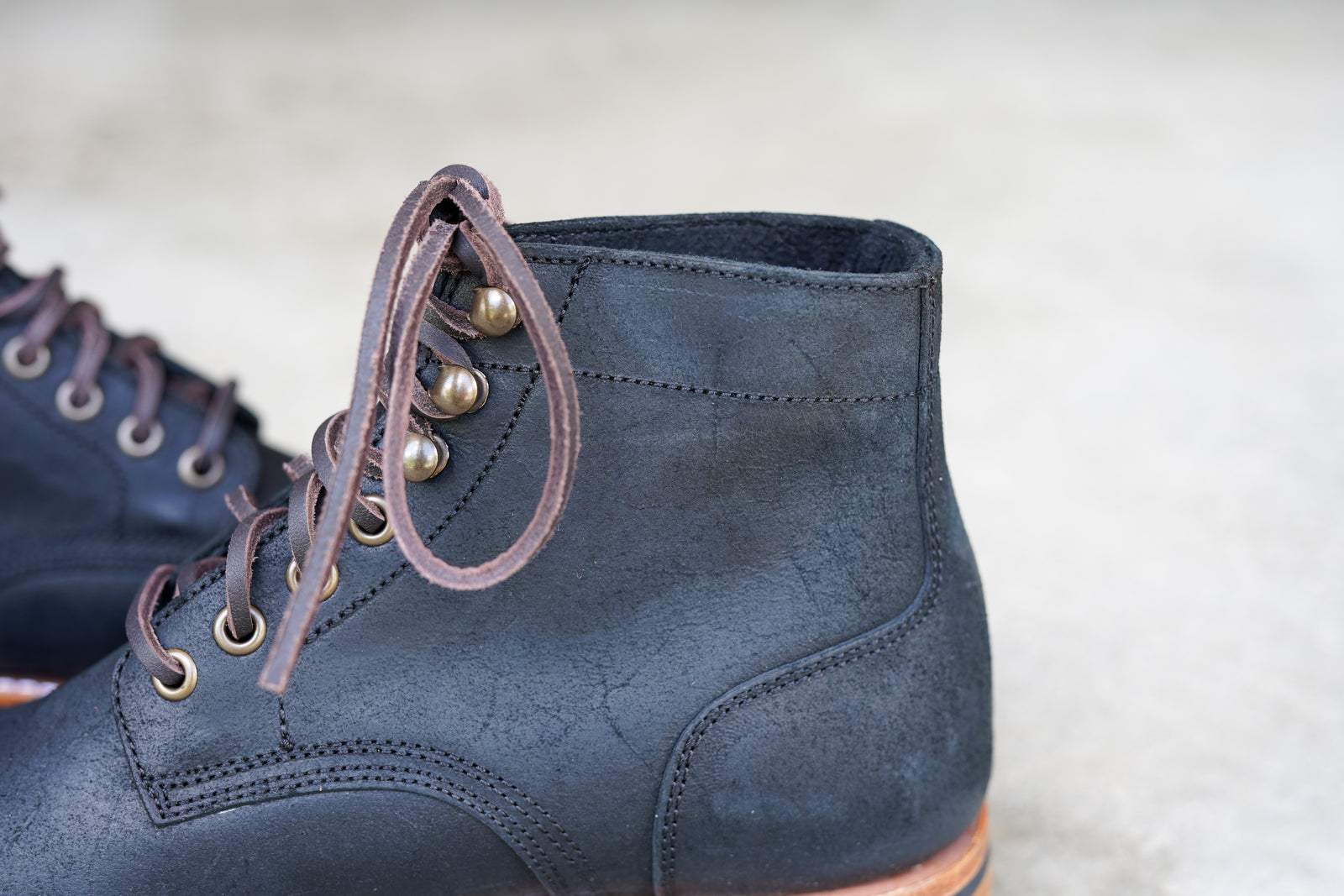 The Richmond Stitchdown - Black Rambler (602) – Parkhurst Brand LLC