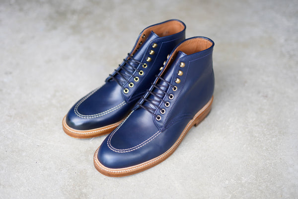 The Niagara - Navy French Calf (602M) Balance