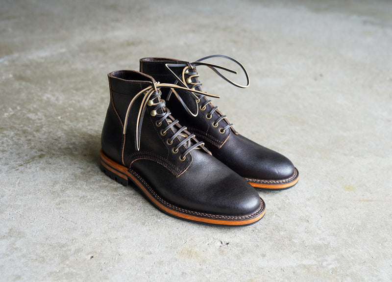 The Allen Stitchdown - Brown Waxed Flesh (618) Factory Samples