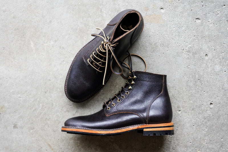 The Allen Stitchdown - Brown Waxed Flesh (618) Factory Samples