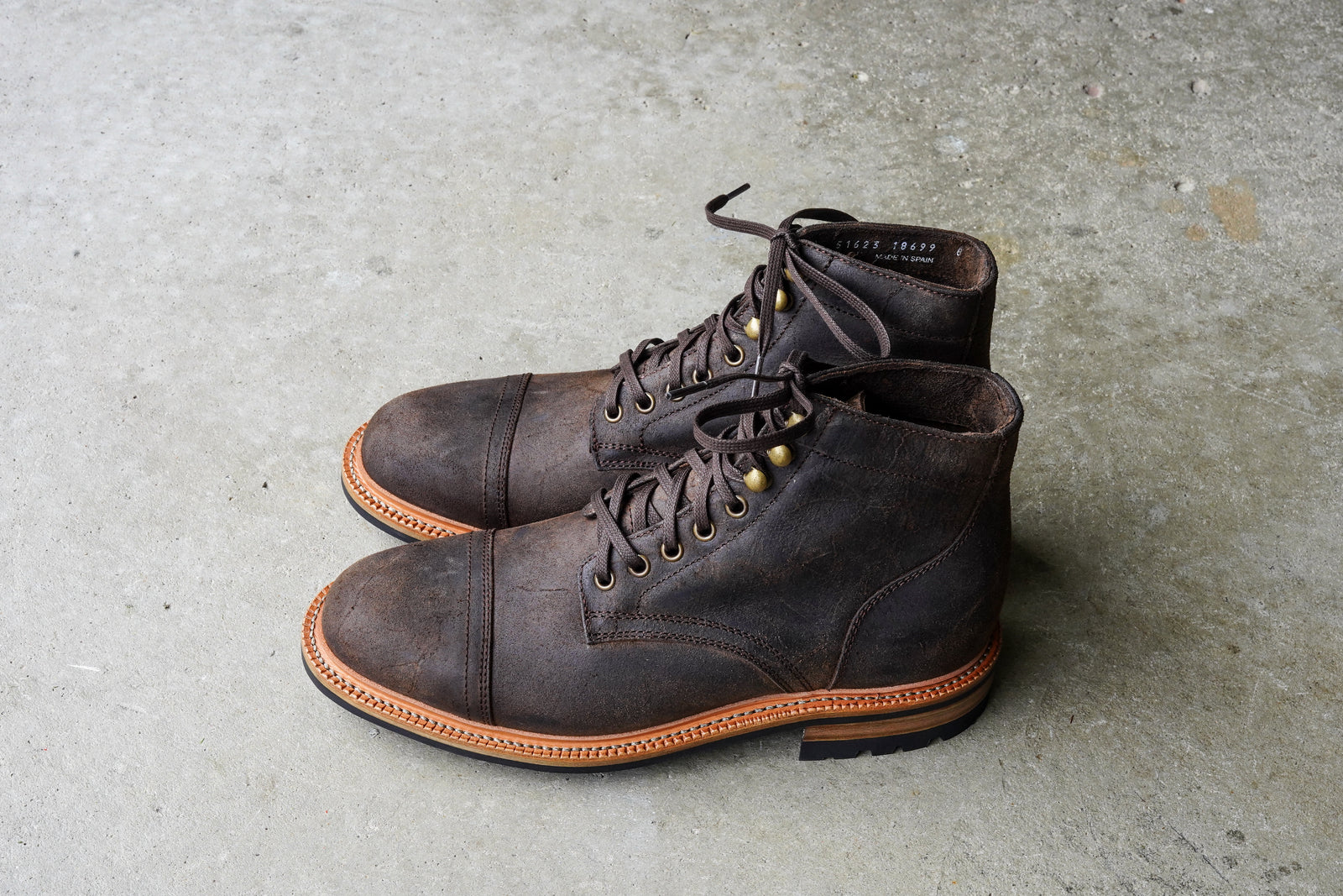 The Richmond - Husk Waxed Mohawk (602M) Try-on's – Parkhurst Brand LLC