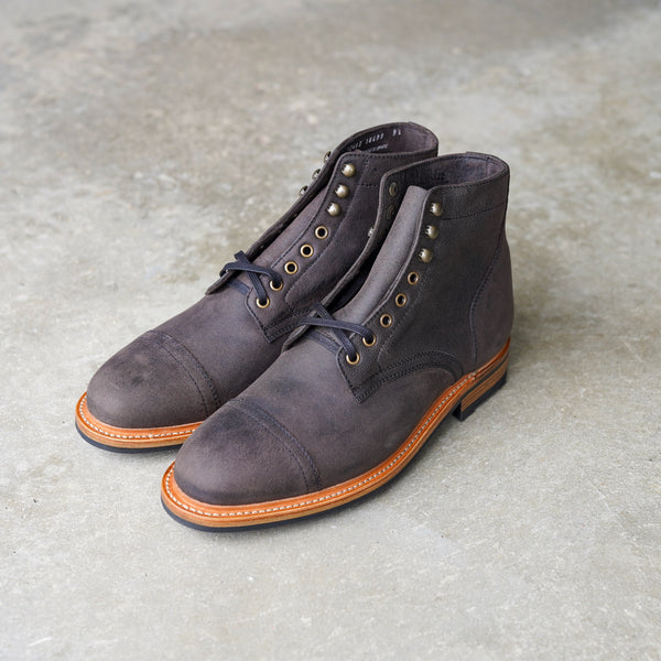 The Richmond - Charcoal Brown Waxed Unicorn (602M) – Parkhurst