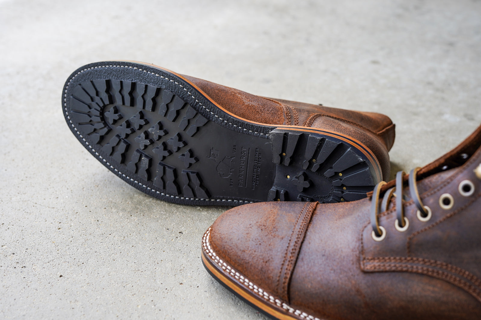 The Richmond Stitchdown - Saddle Waxy Commander (618) Try-On's