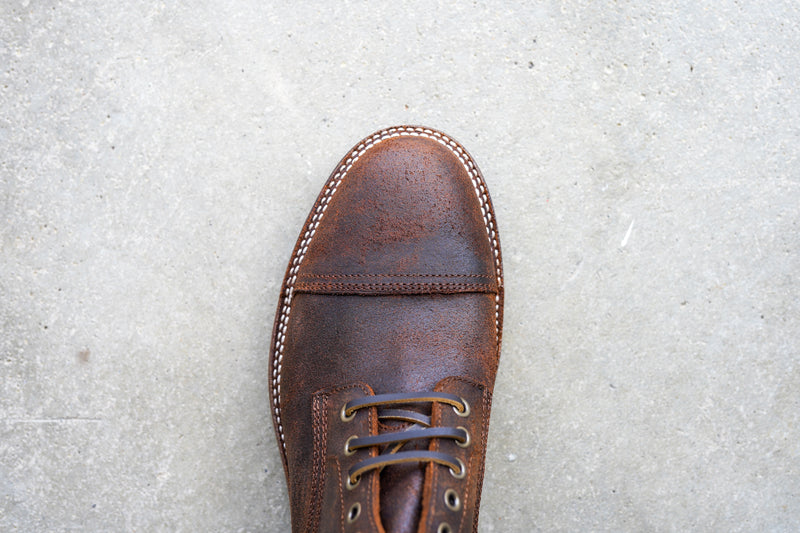 The Richmond Stitchdown - Saddle Waxy Commander (618) Factory Second