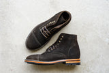 The Richmond Stitchdown - Dark Olive Waxed Rough-out (618)