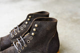The Richmond Stitchdown - Dark Olive Waxed Rough-out (618)