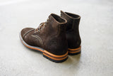 The Richmond Stitchdown - Dark Olive Waxed Rough-out (618)