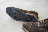 The Richmond Stitchdown - Dark Olive Waxed Rough-out (618)