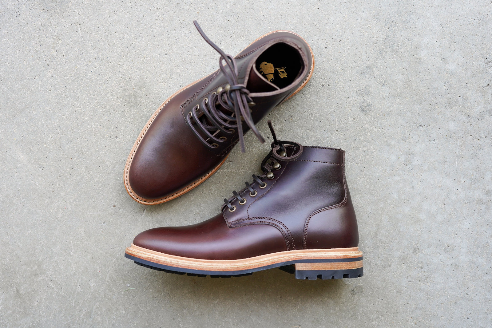 ブランドンマーシュ Split leather moccasins, amber brown | Weekend Max Mara