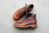 The Allegany Cap Toe - Tumbled Mahogany (645)