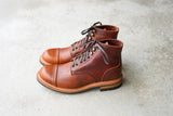 The Allegany Cap Toe - Tumbled Mahogany (645)
