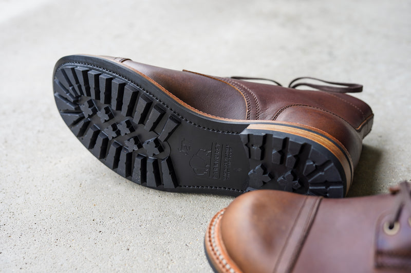 The Allegany Cap Toe - Tobacco Veg Tan (645)