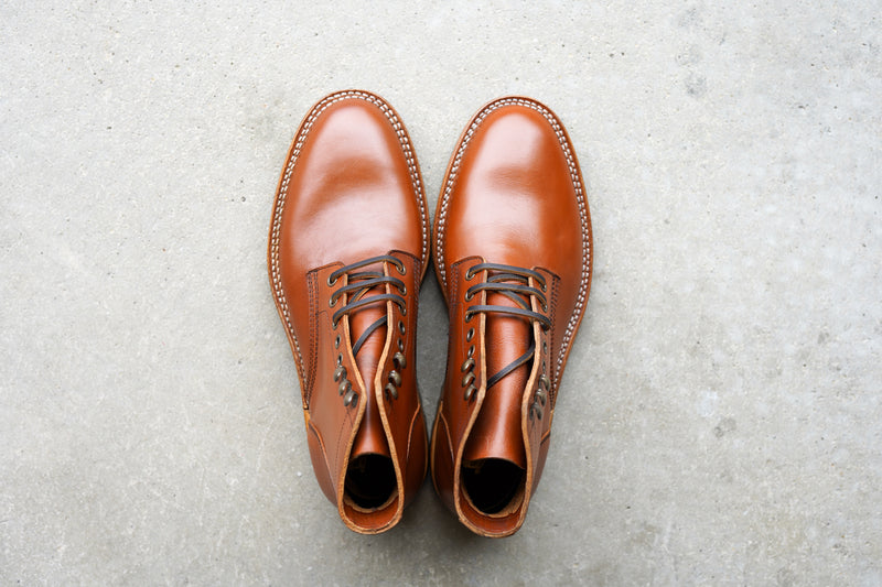 The Allen Stitchdown - Cognac Teacore Veg Tan (618)