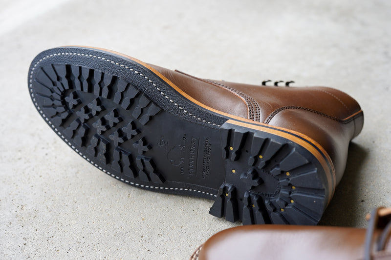 The Allen Stitchdown - Caramel Teacore Veg Tan (618)