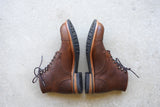 The Allegany Cap Toe - Tobacco Veg Tan (645) Factory Sample